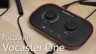 Focusrite Vocaster One im Test - Eines der besten Audio-Interfaces für Content Creator