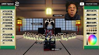 180K RC + 310 Spins] *NEW* SHINDO LIFE CODES USE THEM NOW! BIG UPDATE | Shindo Life