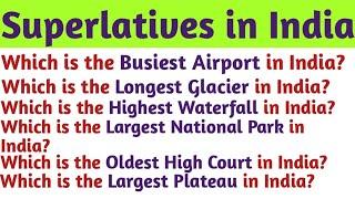 Superlatives in India quiz || India quiz || General knowledge || Just GK