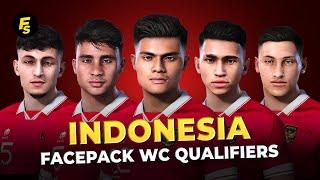 Indonesia Facepack WC Qualifiers 2026 - Football Life 2024 & PES 2021 (PC)