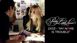 Pretty Little Liars - Lucas Tells Hanna About His Crush On Danielle -"My Name Is Trouble" (2x03)