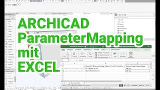 Archicad IFC-Parameter-Mapping  mit Excel