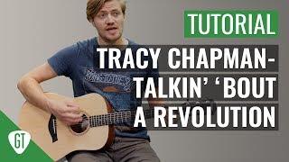 Tracy Chapman - Talkin' 'bout a Revolution | Gitarren Tutorial Deutsch