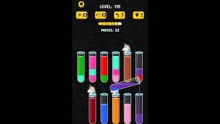 Color Water Sort 3D Gameplay |Hard Levels 114-118| Best Android Games