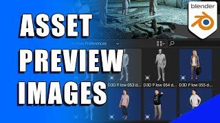 Custom Preview Images for BLENDER Asset Browser (Micro Tip)