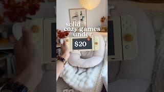 cozy games under $20 #cozygames #cozygaming #nintendoswitch