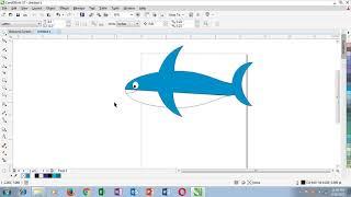 #draw_fish_in_corel_draw #fish #How_to_draw_fish_in_corel_draw