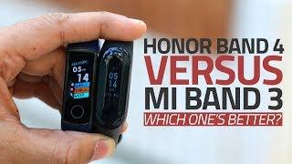 Honor Band 4 vs Xiaomi Mi Band 3 | Which One's a Better Activity Tracker?