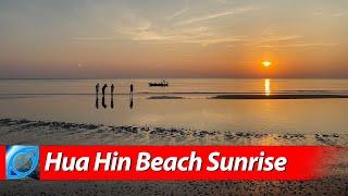 Hua Hin Beach Stunning Sunrise 