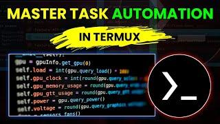 Easy Termux Task Automation | By Technolex