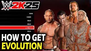 How to Get Evolution in WWE 2k25