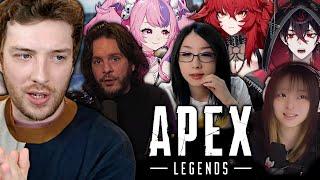 I Hosted A $50,000 Apex Tournament! VTubers VS FleshTubers | Day 1