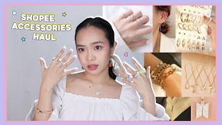 SHOPEE ACCESSORIES HAUL + GIVEAWAY!! (12.12 Ready) | phonycore 2021 (Philippines)