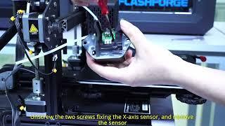 Voxelab Aquila Pro: Replace X-axis sensor + sensor cable