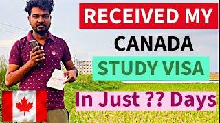 Canada Study Visa in Just ?? Days| Must Watch |Canada Visa| Fall Intake