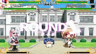 Mugen EFZ - Team Period Time (1p & 2p) vs Big Bang Donald (8p) and Shadow Sayuri (Lv:3 12p)