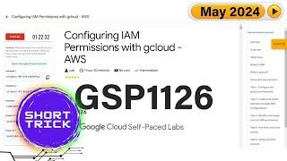 [2024| Configuring IAM Permissions with gcloud - AWS #GSP1126 | #qwiklabs | #Arcade2024