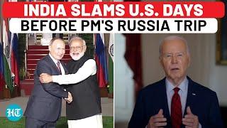 India, USA Fight Days Before PM Modi's Russia Trip For Putin Bilateral Amid Ukraine War: Watch Why