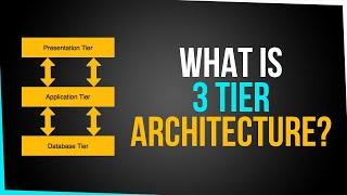 System Design: What is 3 tier architecture?