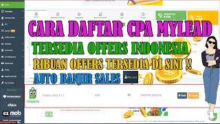 HOW TO REGISTER CPA MYLEAD REVIEW DASHBOARD, AUTO IS EASY TO GET THE LEAD