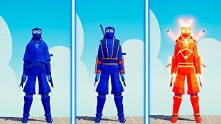 NEW EVOLUTION OF SUPER NINJA - Totally Accurate Battle Simulator | TABS