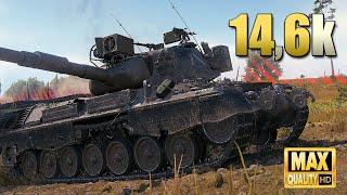 Leopard 1: Almost 15k damage on Prokhorovka - World of Tanks