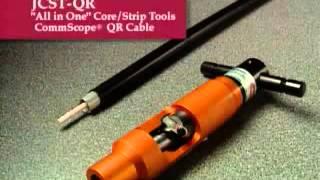 Ripley Cablematic® Jacket Coring Stripping Tool JCST QR)