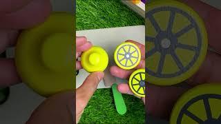 Relaxing Satisfying Video ASMR | How to Cut Plastic & Wooden Fruits  Vegetables Toy #oddlysatisfying