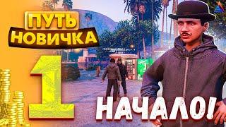 ЛУЧШИЙ СТАРТ на АРИЗОНА ГТА 5! ПУТЬ НОВИЧКА #1 на ARIZONA GTA 5 (arizona gta 5)