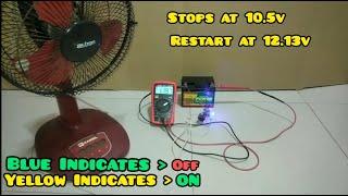 12 volts Over Discharge  Protection how to make over discharge circuit protection schematic DIAGRAM