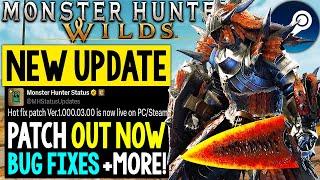 NEW Monster Hunter Wilds PC UPDATE - New PATCH Out NOW, Bug FIXES and More!