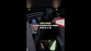 SW Canon Elimination Wheel Part 8, 9, 10 #shorts