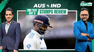 Cricbuzz Chatter: #AUS dismantles #IND's top order; #Rohit & Co. 51/4 at Stumps; rain stops play