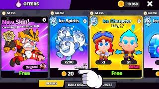 "ICE WORLD" I GET NEW CHARACTER & ORIGAMI SKIN | ICE SPIRITS | SQUAD BUSTERS