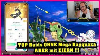 TOP Raids OHNE Mega Rayquaza ABER mit EIERN !!! (Ausbeute & Fazit) | Pokémon GO Deutsch # 3036