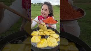 Rural Food Guizhou Dafang Liulong Hand-Shred Dried Tofu Traditional Folk Food. Hometown Flavor #56