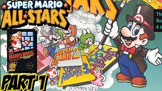 Super Mario All-Stars Part 1 - Super Mario Bros Playthrough - SNES