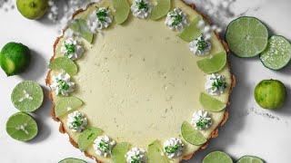How to Make a Creamy Lime Cheesecake Tart | Baking Video Recipe