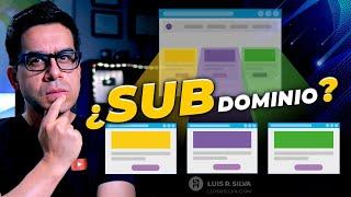 Qué es un Subdominio y Cómo Crear Subdominios ▶︎ ¿Deberías utilizar Subdominios en tu negocio? 