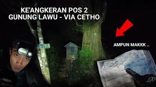 SUMPAH KAPOKK !!! PENDAKIAN TERNEKAT GUNUNG LAWU SENDIRIAN - PART 1