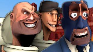 TF2 but it turns into Skibidi Toilet Meme 4