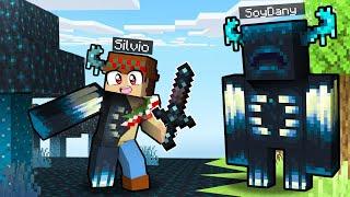 ¡PASO Minecraft PERO los WARDEN me AYUDAN!  SILVIOGAMER MINECRAFT PERO