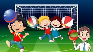 Ball video.colourful ball rolling and kids enjoy | Aroks |