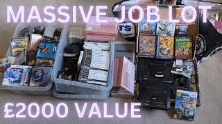 Massive Gaming Job Lot Bought Worth £2000 in Value