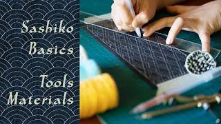 Basics of Sashiko 1 | Tools, Materials and Alternatives for Beginners