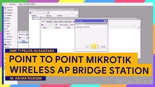 Point To Point Mikrotik Wireless AP Bridge & Station Configuration Tutorial