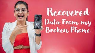 How to recover data from broken Android phone - display screen damaged mobile