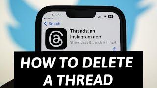 *NEW* How To Delete Your Thread/Post on Threads App! (Complete Guide)