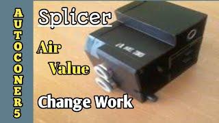 Auto Coner 5 Splicer Air Valve Change Work | Schlafhorst AC-5 |2022