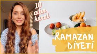 RAMAZANDA NASIL KİLO VERİRİZ? (Motivasyon) Sadece 10 Madde